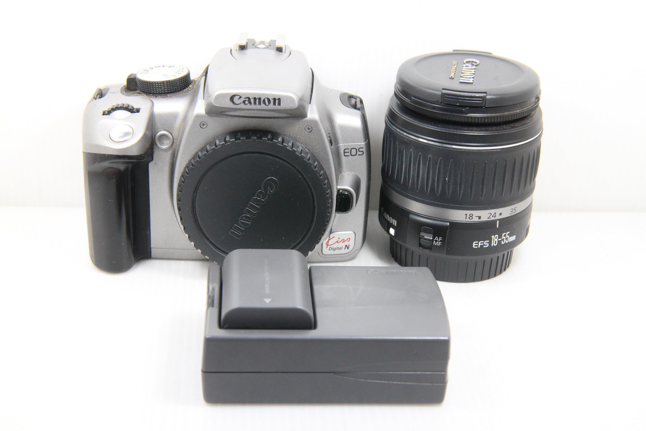 Amazon | Canon EOS KISS デジタル N シルバー レンズキット 0128B002
